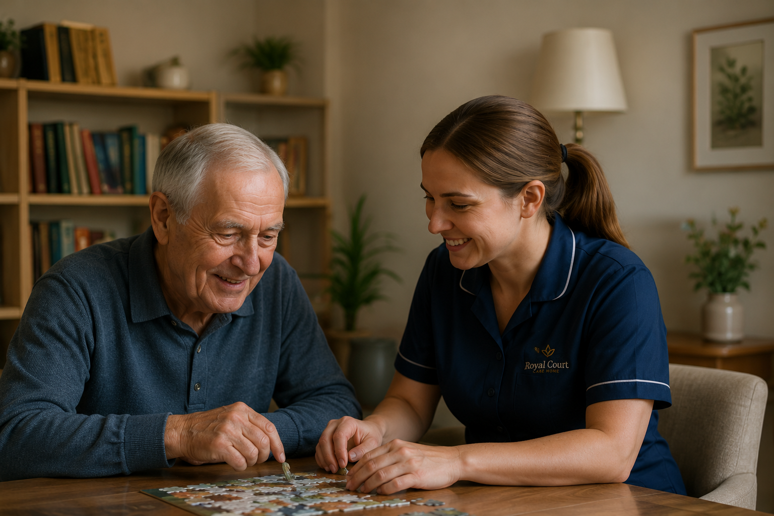 A calm and familiar environment for residents living with dementia