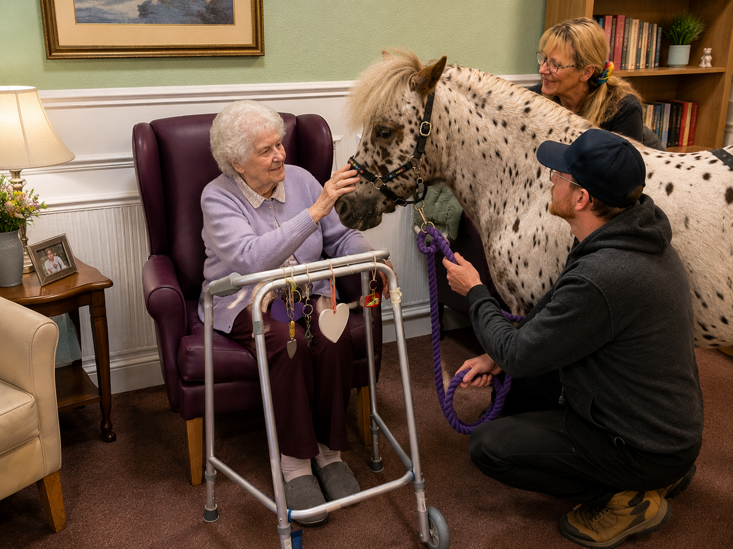 Animal Therapy Visit
