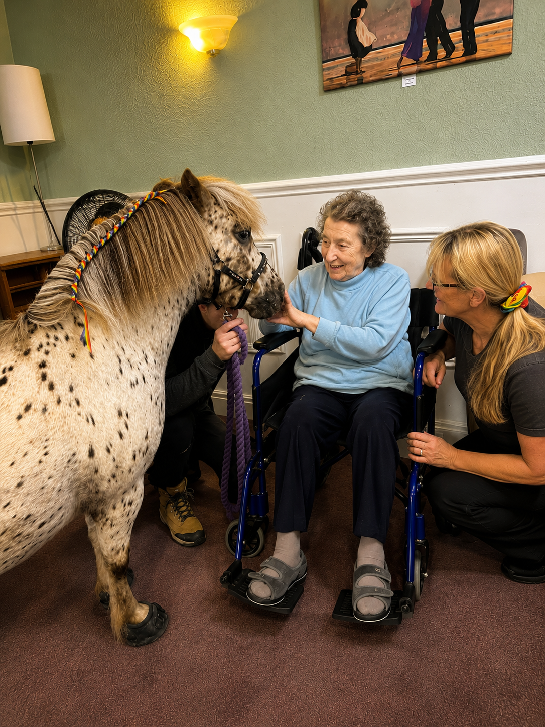 Animal Therapy Visit