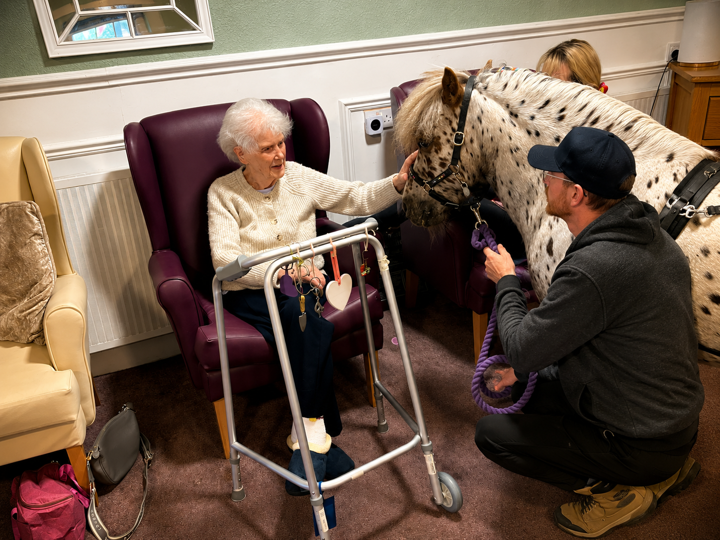 Animal Therapy Visit
